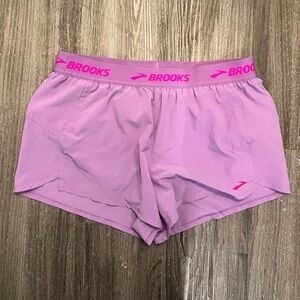 Brooks Purple Performance Running Shorts